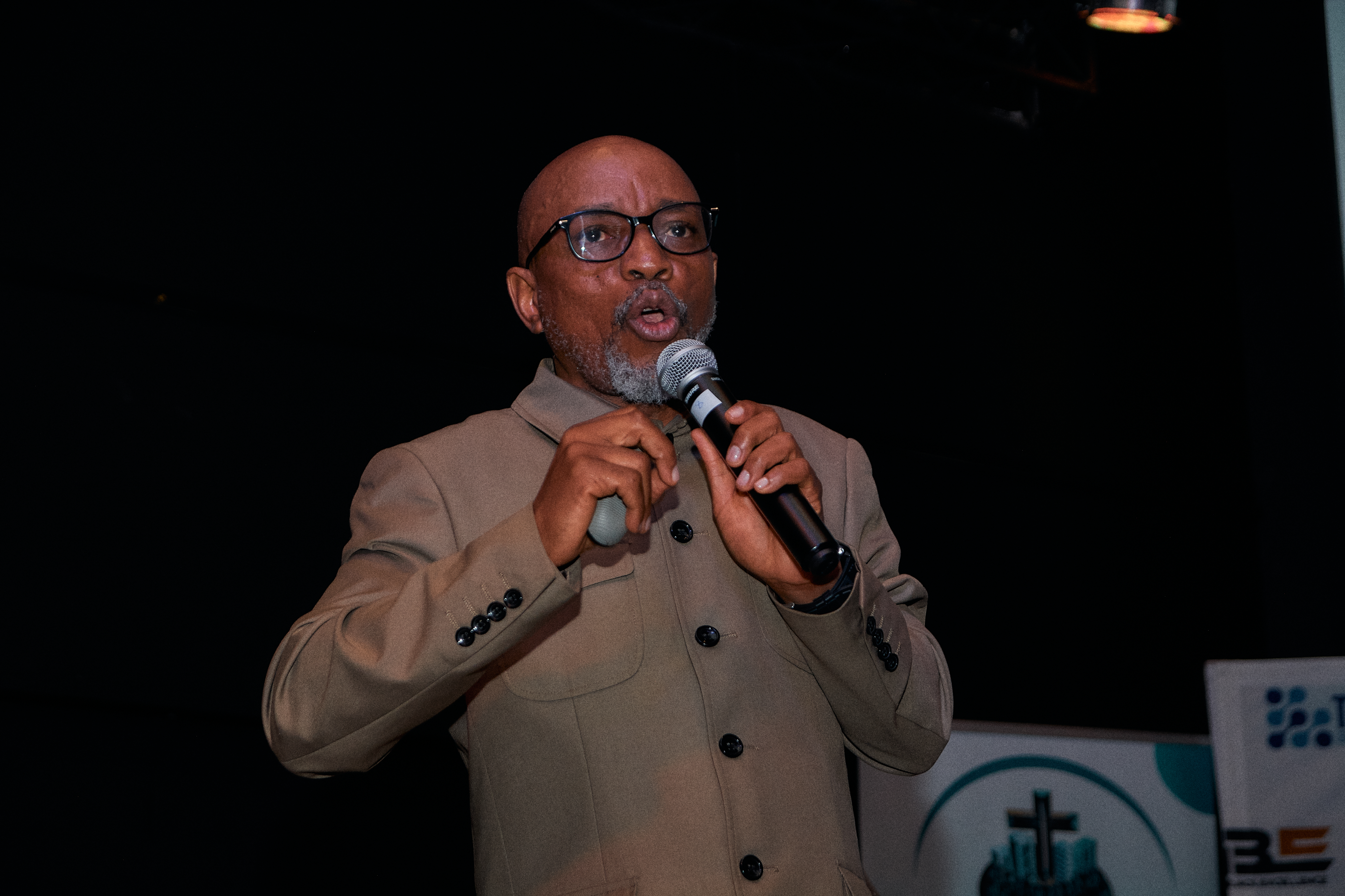 Event speaker portrait captured on site